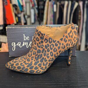 Jessica Simpson Cheetah Print Ankle Bootie